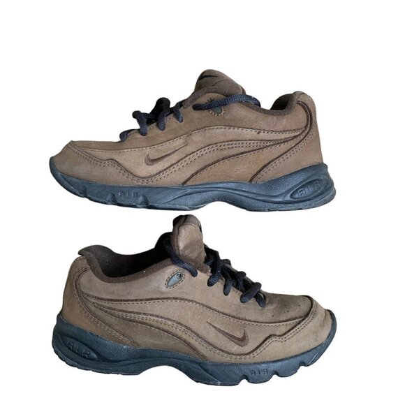 VINTAGE 1996 Nike Trainers Brown Size 6 - Picture 3 of 11